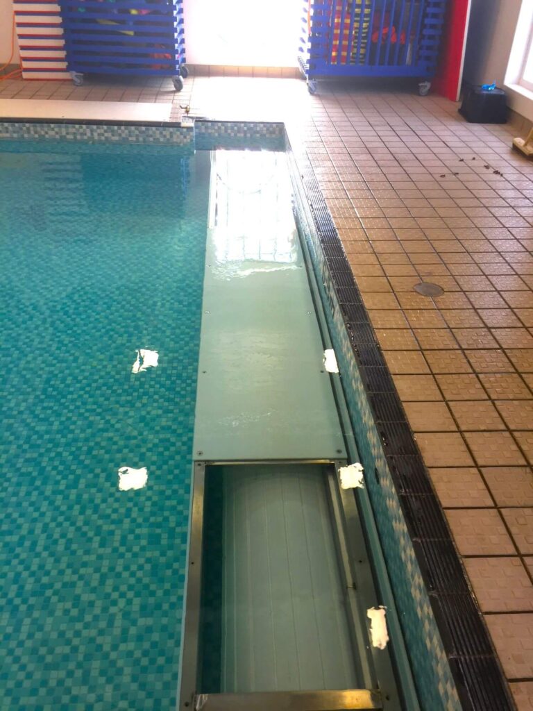 slatted pool cover repair