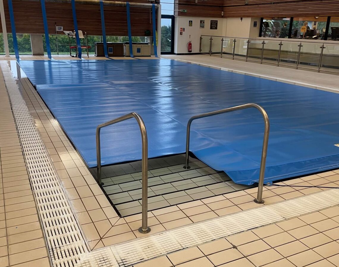leisure centre swimming pool cover replacement