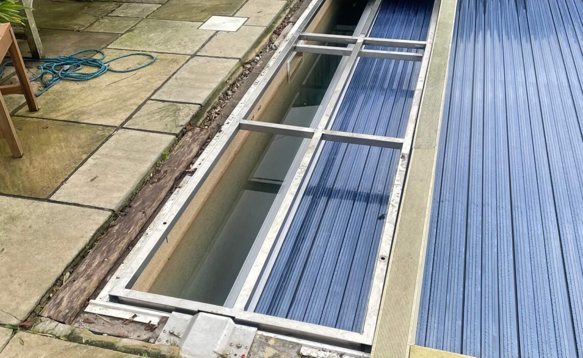 Damaged Pool Reel Repair, Somerset