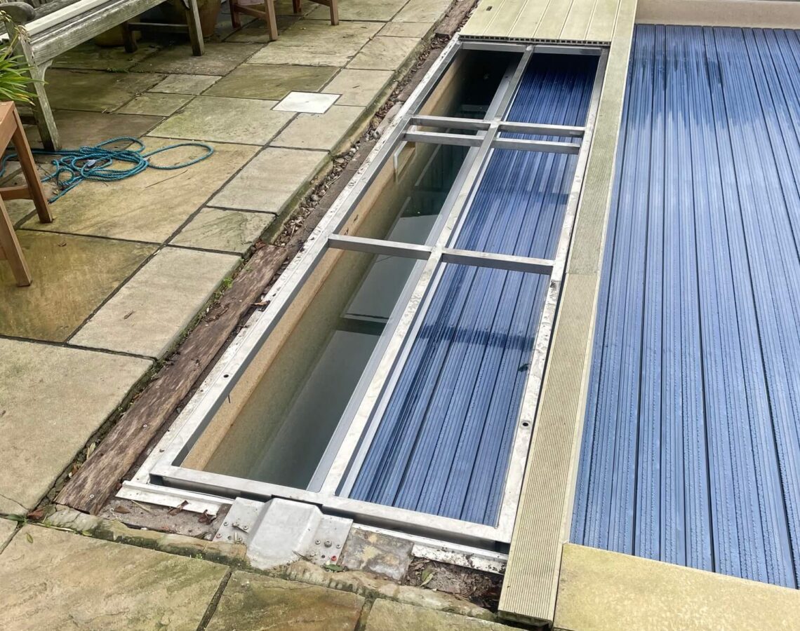 Damaged Pool Reel Repair, Somerset