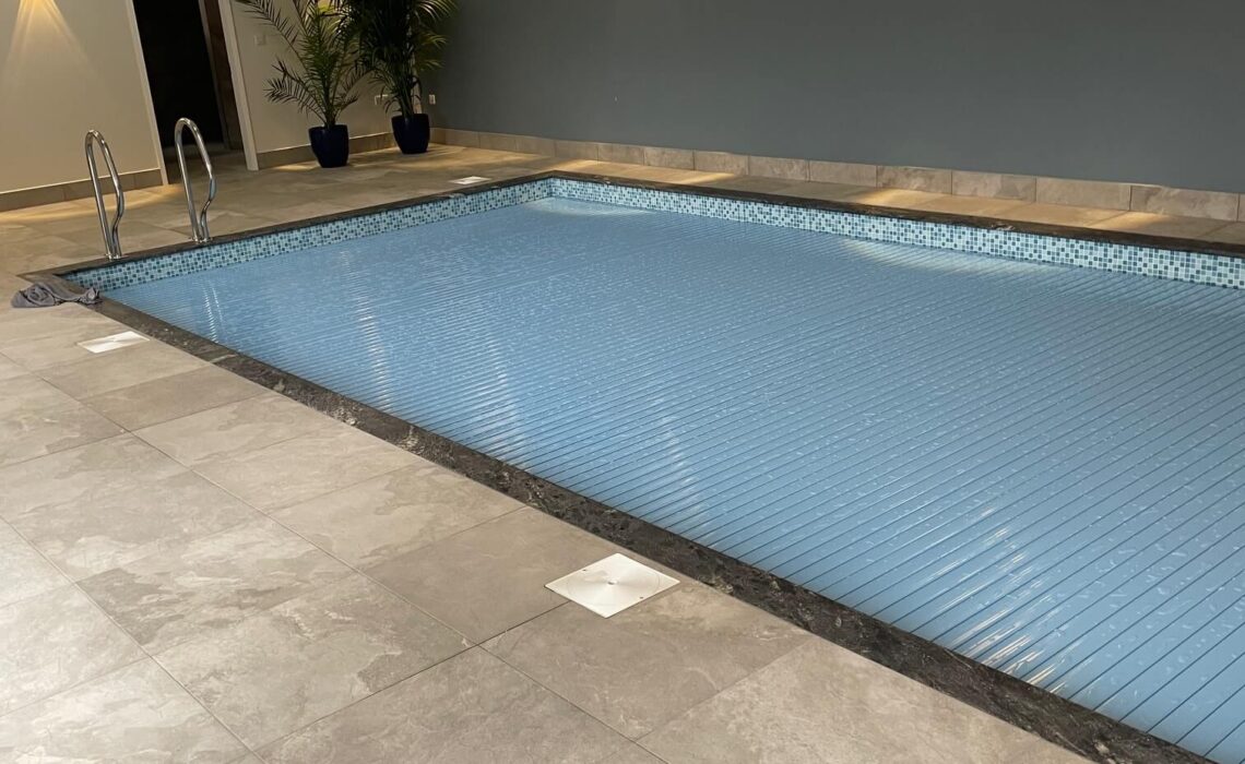Slatted Reel Pool Cover Installation, South London