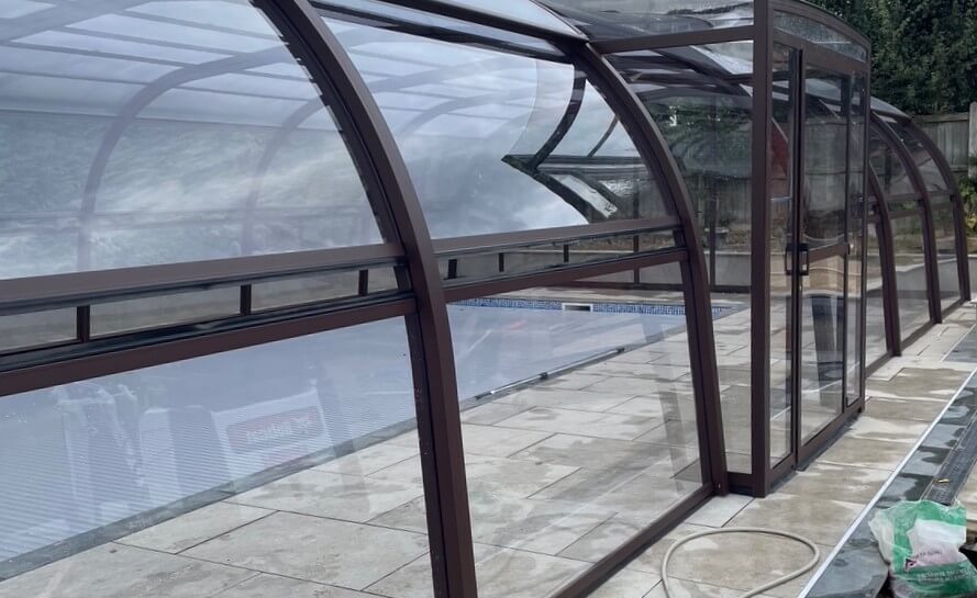 Galaxy Pool Enclosure Installation, Leeds