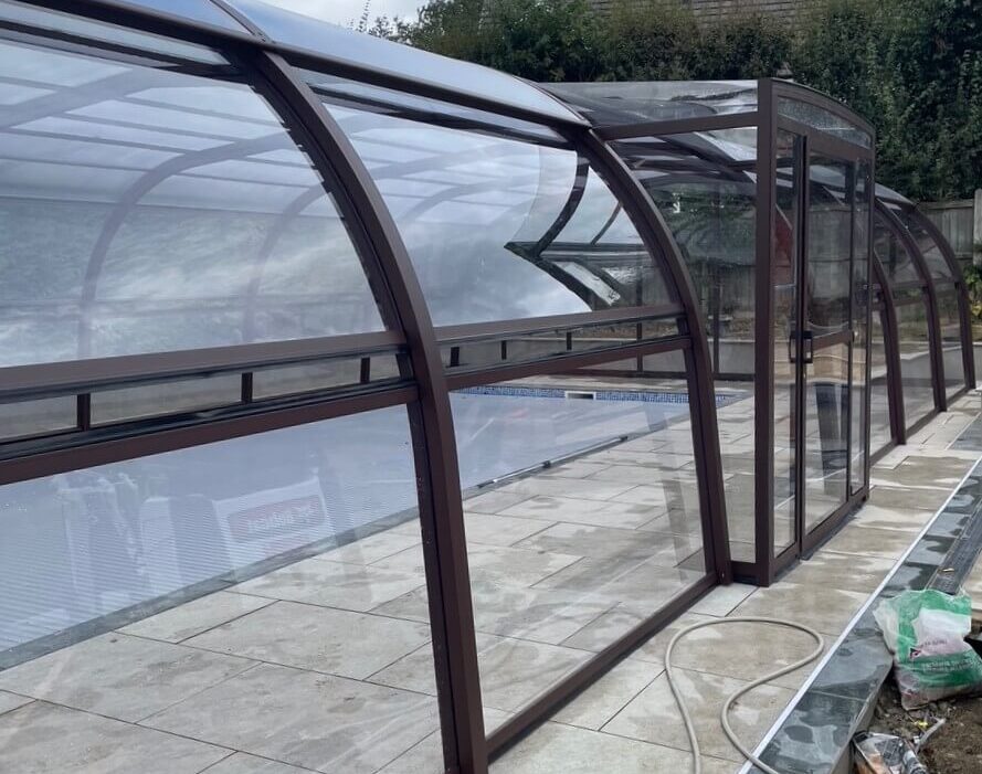 Galaxy Pool Enclosure Installation, Leeds
