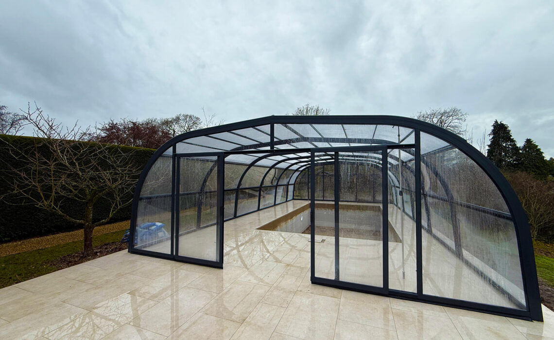 Galaxy Pool Enclosure Installation, Suffolk