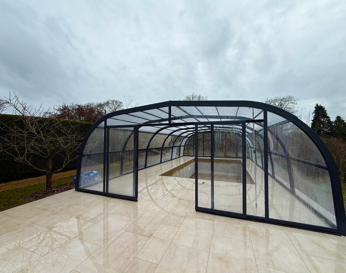 Galaxy Pool Enclosure Installation, Suffolk