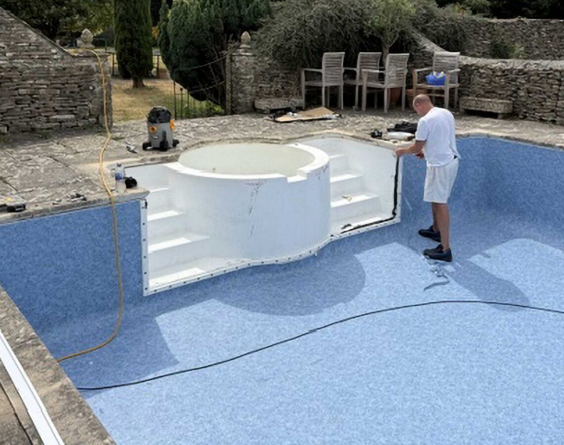 Case Study - Swimming Pool Relining and Refurb, Cirencester